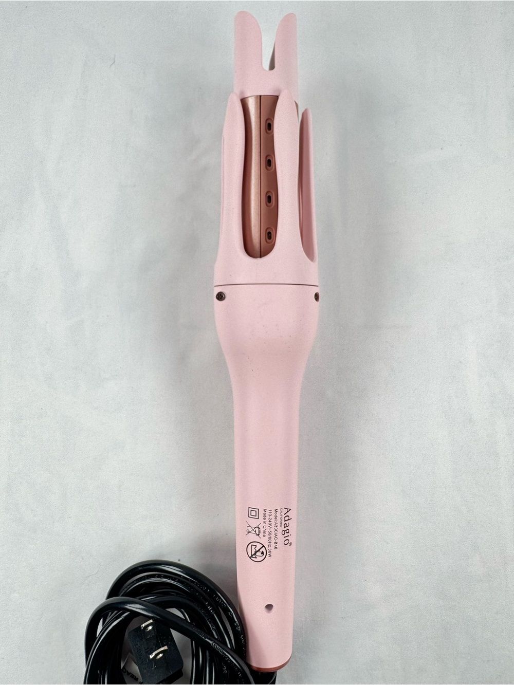 Adagio Automatic Pink Barrel Curling Wand TESTED - Picture 3 of 9